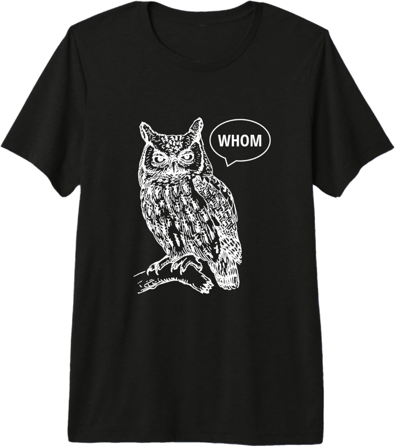 Owl Whom Premium Tri-blend T-Shirt