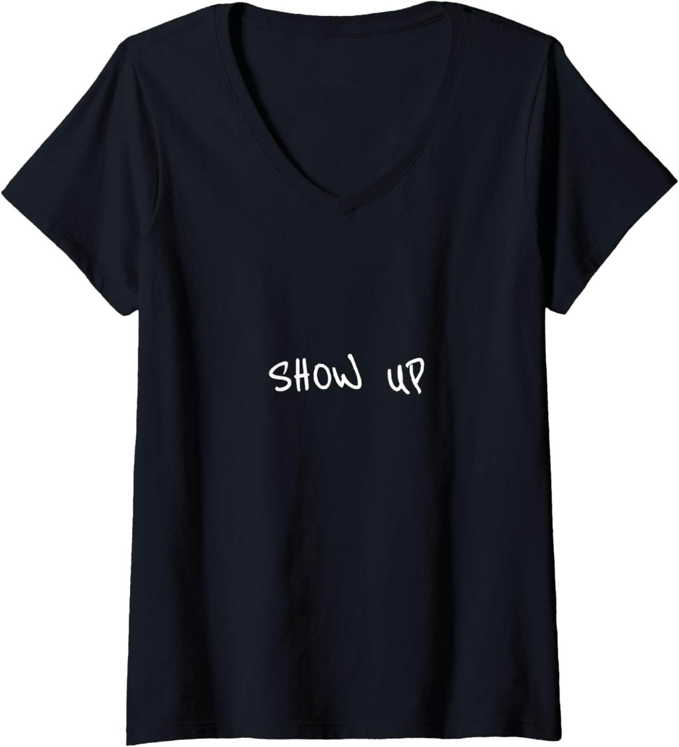 Womens Show up V-Neck T-Shirt