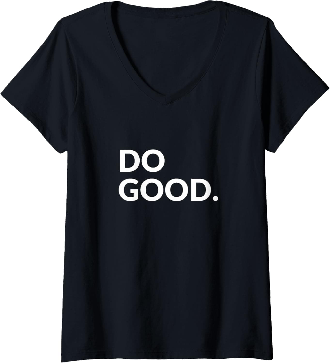 Womens Do good. V-Neck T-Shirt