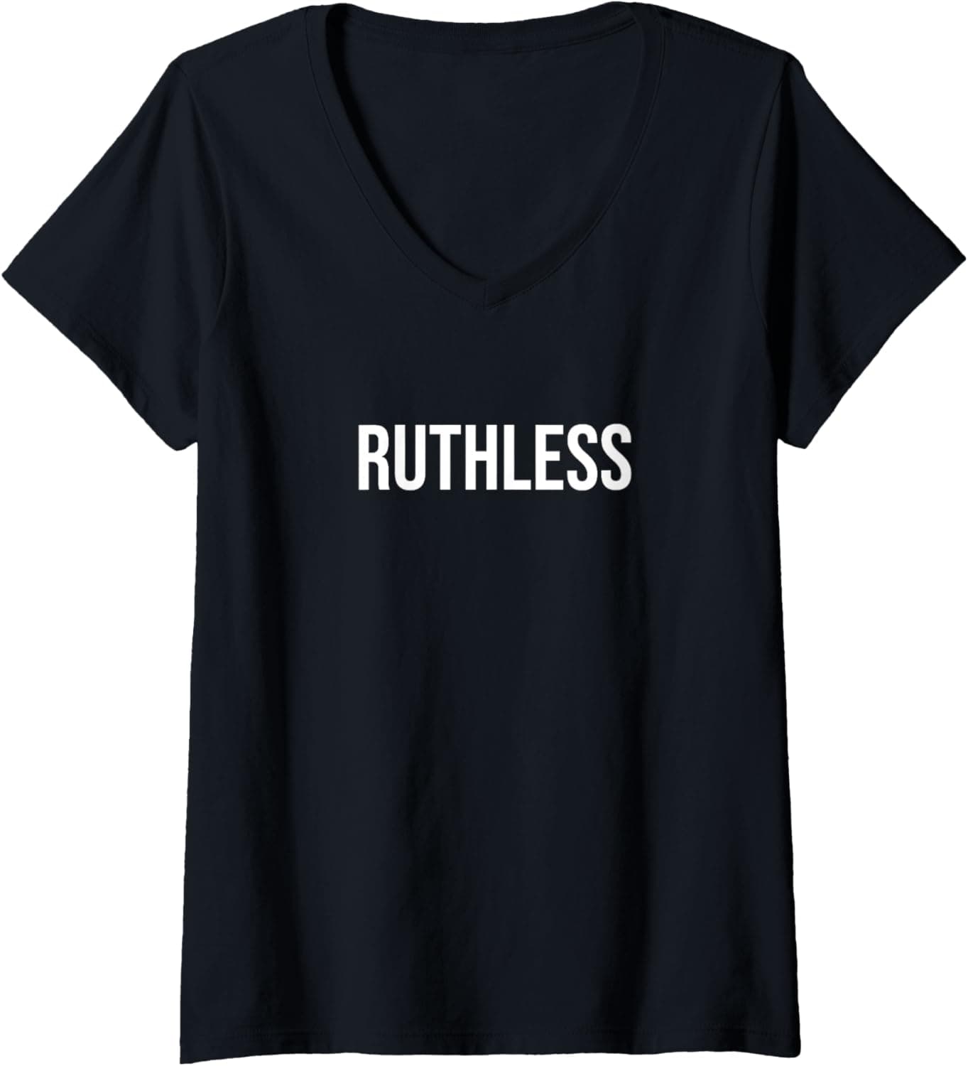 Womens Ruthless V-Neck T-Shirt