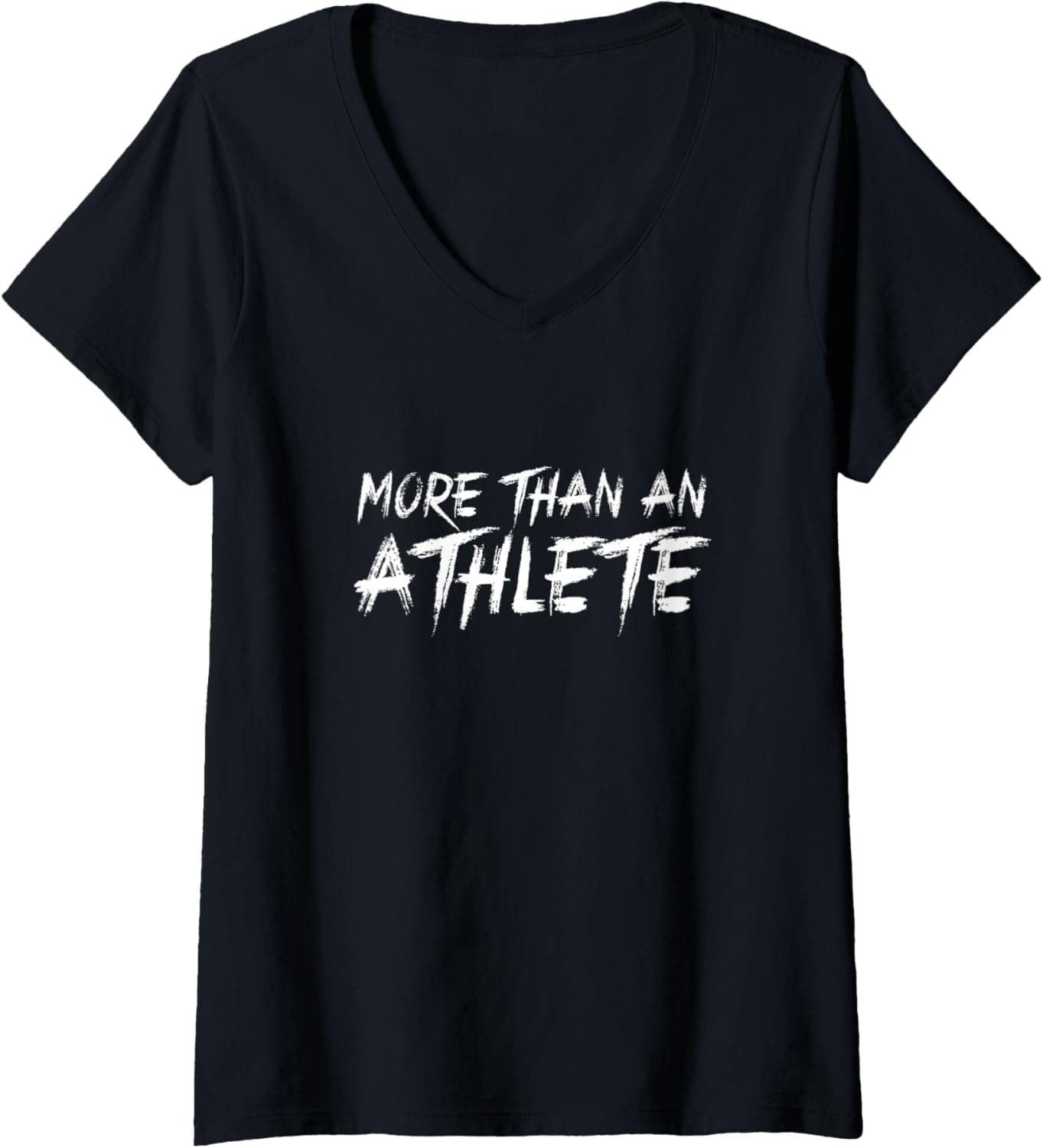 Womens More than an athlete V-Neck T-Shirt