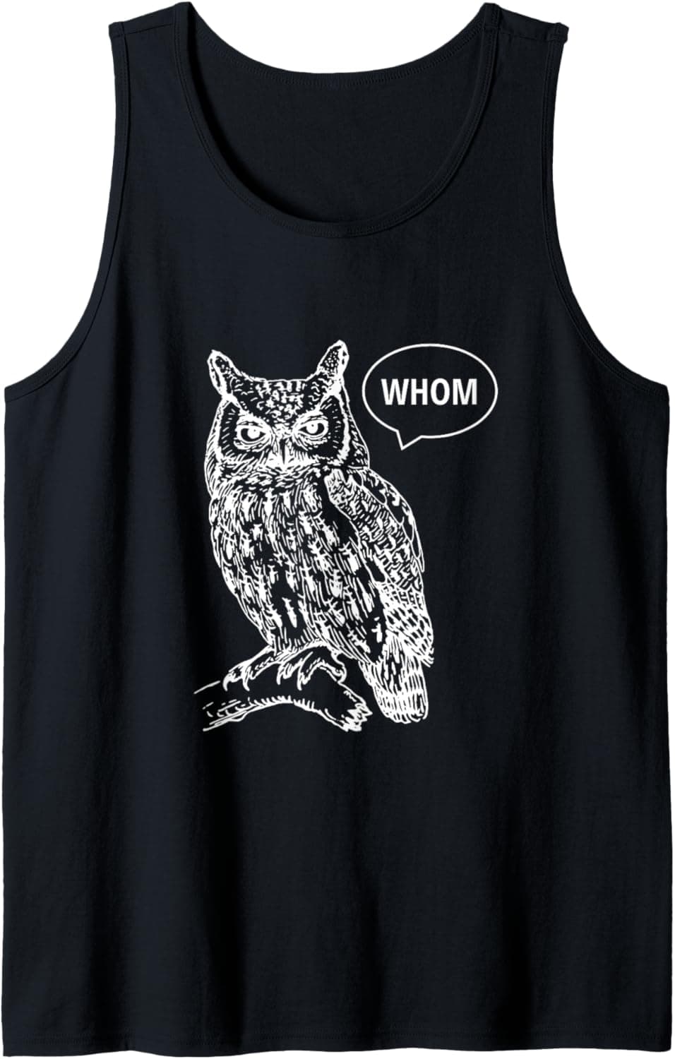 Owl Whom Tank Top